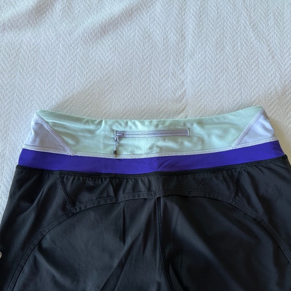 Lululemon Running Athletic Shorts, Size 4, Black - Picture 7 of 9